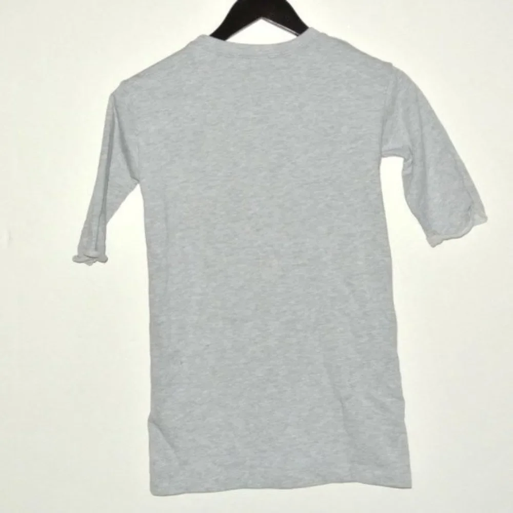 Gymboree Heather Grey Funny Face Dress‎ 10 Easy pull-on style Zip pocket accent